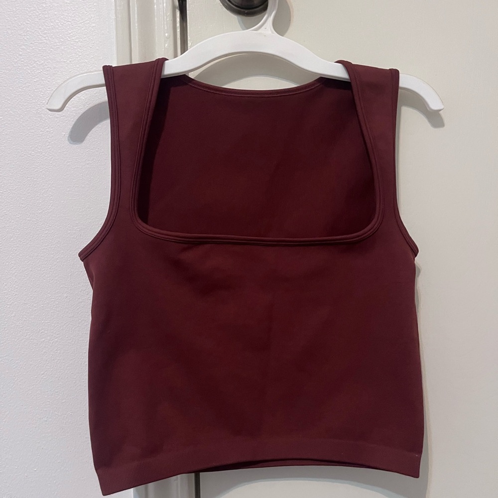 Amazon Women's Maroon Tank Top
